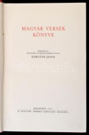 Magyar Versek Könyve. Szerk., Bevezetéssel és Jegyzet-szótárral Ellátta:... - Sin Clasificación