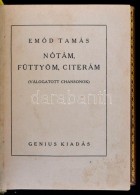 EmÅ‘d Tamás: Nótám, Füttyöm, Citerám. (Válogatott Chansonok). MinatÅ±r... - Sin Clasificación