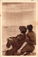 ** * Balaton - 12 Db Régi Képeslap, Balatoni élet / 12 Pre-1945 Postcards - Non Classés