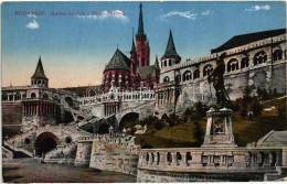 ** * Budapest I. Várrészletek - 3 Db Régi Képeslap / 3 Pre-1945 Postcards - Sin Clasificación