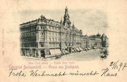 T2 1897 (Vorläufer!) Budapest VII. New York Palota - Sin Clasificación