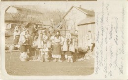 T4 1900 Anina, Stájerlakanina, Steierdorf; Krassovai árusok Csoportképe, Folklór /... - Non Classés