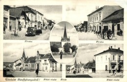 T4 Bánffyhunyad, Huedin; FÅ‘ Tér és Utca, Gyógyszertár / Main Square And Street,... - Unclassified