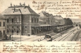 T4 Kolozsvár, Cluj; Vasútállomás, Vagonok, Schuster Emil Kiadása / Railway... - Sin Clasificación