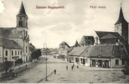 ** T1 Nagyenyed, Aiud; FÅ‘ Tér, Gyógyszertár, üzletek / Main Square, Pharmacy, Shops - Sin Clasificación