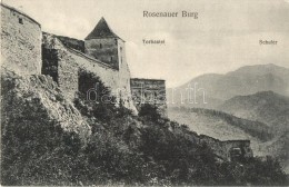 * T1/T2 Rozsnyó, Barcarozsnyó, Rosenau, Rasnov; Vár, Schuler, Torbastei / Castle - Sin Clasificación