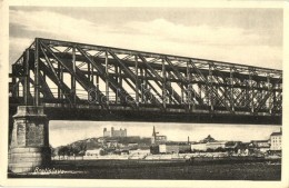 T2/T3 Pozsony, Pressburg, Bratislava; Vasúti Híd / Railway Bridge - Non Classificati