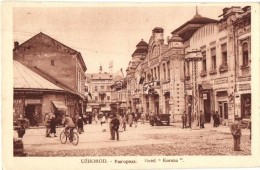 T4 Ungvár, Uzhorod; Hotel Koruna / Korona Szálloda, Berkes Béla, Fried Ármin... - Unclassified