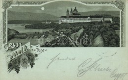 T2 1898 Melk An Der Donau, Verlag V. Josef Amtmann Litho - Sin Clasificación