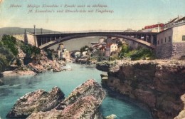 T2/T3 Mostar, Mujage Komadine I Rimski Most Sa Okolinom / M. Komadina's Und Römerbrücke Mit Umgebung /... - Sin Clasificación