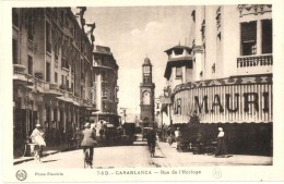 ** T1 Casablanca, Rue De L'Horloge / Street, Bar Mauri - Ohne Zuordnung