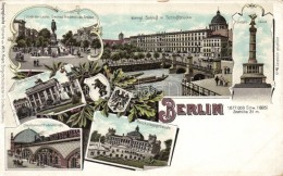 * T2 Berlin, Unter Den Linden, Königl Schloss, Brandenburger Thor, Stadtbahnhof Friedrichstrasse,... - Non Classificati