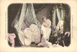** T2/T3 Collection Parisienne, Le Coucher 18. Erotic Nude Lady, Bedtime, Verlag Von Mich. Dietrich (EK) - Zonder Classificatie