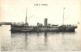 ** T1/T2 SMS Pelikan, Minenschiff / K.u.K. Kriegsmarine / Kaiserliche Marine, Minelayer. G. Fano - Non Classificati
