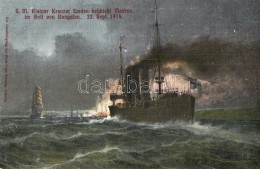 ** T2/T3 1914 SMS Emden Kleiner Kreuzer Der Deutschen Kaiserlichen Marine, Beschießt Madras Im Golf Von... - Unclassified