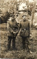 * T2 1918 WWI German Soldiers In Russia, Father And Son, Photo - Unclassified