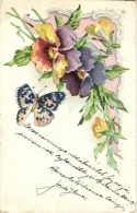 T2 Floral Litho Greeting Card - Non Classificati