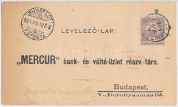 1900. 'Mercur Bank- és Váltóüzlet Részvénytársaság'... - Zonder Classificatie