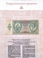 1930-1946. 10-1.000.000BP (19xklf) Bankjegy, 'Bankjegyek Egy LetÅ±nt Korszakból' Albumban,... - Non Classés
