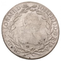 1779B/SK-PD 20kr Ag 'II. József' (6,45g) T:2-
Hungary 1779B/SK-PD 20 Kreuzer Ag 'Joseph II' (6,45g)... - Sin Clasificación