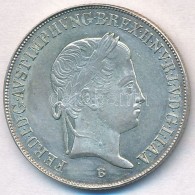 1848B 20kr Ag 'V. Ferdinánd' T:1,1- Juszt. - Non Classificati