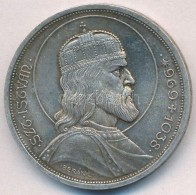 1938. 5P Ag 'Szent István' T:1-,2 Patina 
Adamo P8.1 - Non Classificati