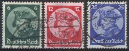 DEUTSCHES REICH 1933 MI-NR. 479/81 O Used - Used Stamps