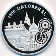 DN 'A Magyar Pénz Krónikája - 1956. Október 23.' Ag Emlékérem... - Zonder Classificatie
