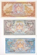 Bhután 1986. 1N + 2N + 1985. 5N T:I,I-
Bhutan 1986. 1 Ngultrum + 2 Ngultrum + 1985. 5 Ngultrum... - Non Classificati