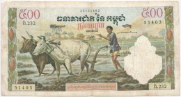 Kambodzsa 1972. 500R T:III-
Cambodia 1972. 500 Riels C:VG
Krause  14.d - Non Classificati