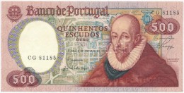 Portugália 1979 (1982). 500E T:I-
Portugalia 1979 (1982). 500 Escudos C:AU
Krause 177 - Sin Clasificación