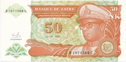 Zaire 1993. 50Z T:I
Zaire 1993. 50 Zaires C:UNC
Krause 57 - Non Classificati