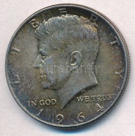 Amerikai Egyesült Államok 1964. 1/2$ Ag 'Kennedy' T:2 Patina USA 1964. 1/2 Dollar Ag 'Kennedy' C:XF... - Non Classificati