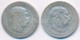 Ausztria 1893-1914. 1K Ag 'Ferenc József' (2x) T:2,2-,3
Austria 1893-1914. 1 Corona Ag 'Franz Joseph' (2x)... - Sin Clasificación