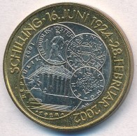 Ausztria 2002. 50Sch Bi 'Búcsú A SchillingtÅ‘l' T:1-
Austria 2002. 50 Schilling Bi 'Farewell From The... - Sin Clasificación