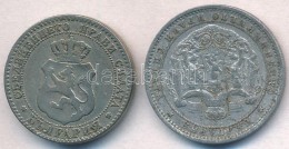 Bulgária 1888. 20s Cu-Ni + 1923. 1L Al T:2,2-
Bulgaria 1888. 20 Stotinki Cu-Ni + 1923. 1 Lev Al C:XF,VF - Non Classés