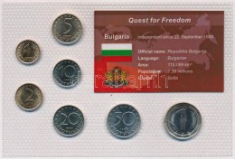 Bulgária 1999-2002. 1s-1L (7xklf) 'Quest For Freedom' Sorozat, Forgalmi Sor MÅ±anyag... - Non Classificati