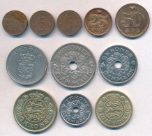 Dánia 1972-2001. 5ö-20K (11xklf) T:1-,2
Denmark 1972-2001. 5 Ore- 20 Kroner (11xdiff) C:AU,XF - Sin Clasificación