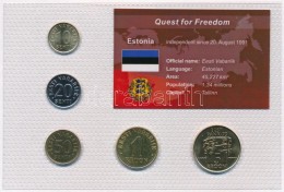 Észtország 1992-2003. 10s-5K (5xklf) 'Quest For Freedom' Sorozat, Forgalmi Sor MÅ±anyag... - Sin Clasificación