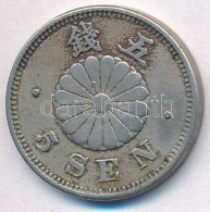 Japán 1889. 5S Cu-Ni 'Meidzsi' T:2 Kis Patina
Japan 1889. 5 Sen Cu-Ni 'Meiji' C:XF Small Patina
Krause Y#19 - Sin Clasificación