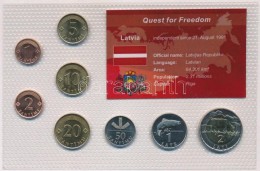 Lettország 1992-2003. 1s-2L (8xklf) 'Quest For Freedom' Sorozat, Forgalmi Sor MÅ±anyag... - Non Classificati