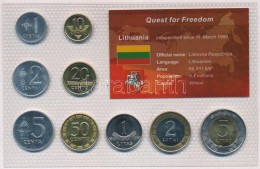 Litvánia 1991-2002. 1c-2L (9xklf) 'Quest For Freedom' Sorozat, Forgalmi Sor MÅ±anyag... - Sin Clasificación