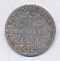 Német Birodalom 1876A 1M Ag T:2-,3 Patina
German Empire 1876A 1 Mark C:VF,F Patina
Krause KM#7 - Non Classificati