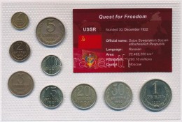 Szovjetunió 1973-1991. 1k-1R (9xklf) 'Quest For Freedom' Sorozat, Forgalmi Sor MÅ±anyag... - Non Classificati