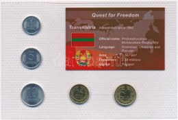 Transznisztria 2000-2005. 1k-50k (5xklf) 'Quest For Freedom' Sorozat, Forgalmi Sor MÅ±anyag... - Zonder Classificatie