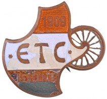 1909. 'ETC (Erzsébetfalvai Torna Club) Kerékpár' Zománcozott Fém Jelvény... - Non Classificati