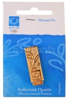 2004. 'Athén' Aranyozott Fém Olimpiai Jelvény, Eredeti Csomagolással (10x31mm)... - Zonder Classificatie