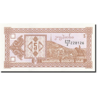 Billet, Géorgie, 5 (Laris), 1993, Undated (1993), KM:25, NEUF - Georgia