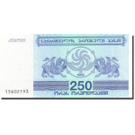 Billet, Géorgie, 250 (Laris), 1993, 1993, KM:43a, NEUF - Georgien