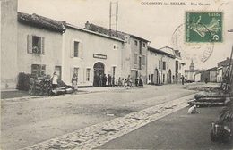 COLOMBEY LES BELLES Rue Carnot Poste 1907 - Colombey Les Belles